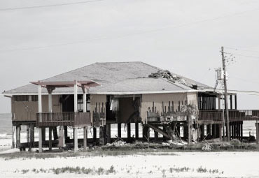 wind damage - spray foam can help prevent uplift to Port St Lucie roofs